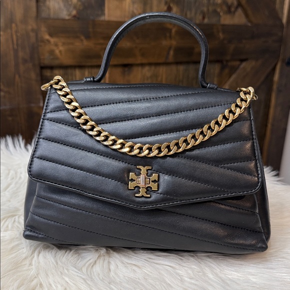 TORY BURCH Kira Lambskin Chevron Bag - Picture 5 of 16